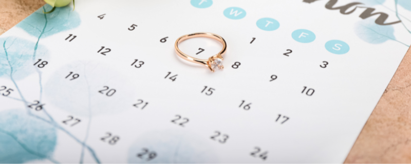 Image d'illustration pour l'article 'Le calendrier des noces année par année' - Guide pour organiser organiser un anniversaire de mariage : conseils et astuces