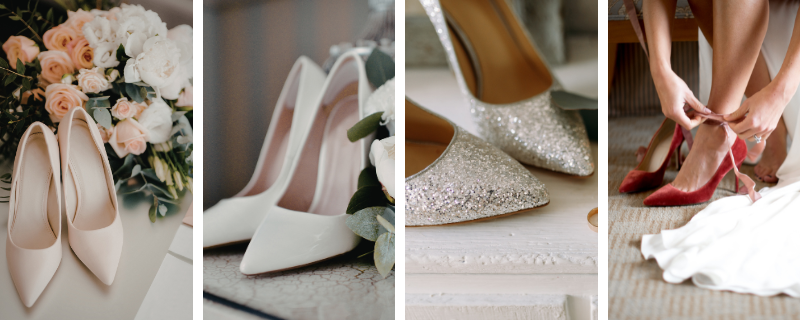 Image d'illustration pour l'article 'Quelle couleur de chaussures pour sa robe de mariée ?' - Guide pour organiser mise en beauté  : conseils et astuces