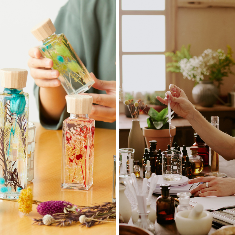 Atelier floral ou parfumerie