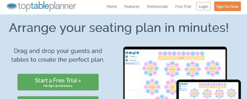 Top Table Planner