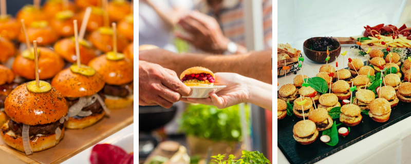 mini-burgers et street food