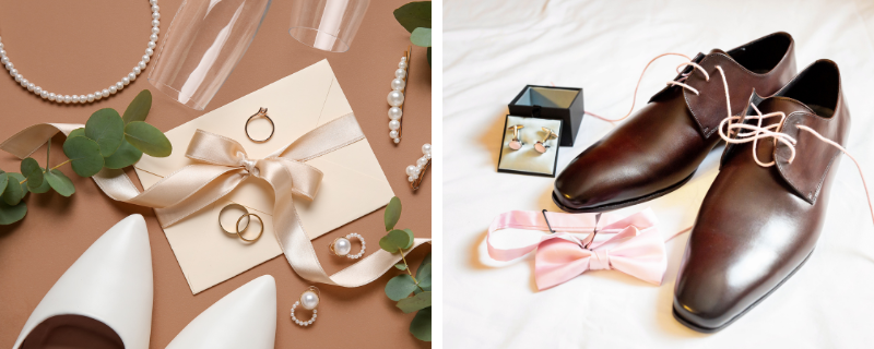 Illustration de l'article : Accessoires des mariés : nos essentiels pour elle et pour lui